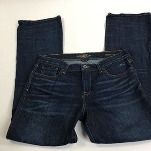 Lucky Brand Womens 12/31 Sweet' N Low Blue Denim D